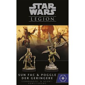 Star Wars: Legion  Sun Fac &amp; Poggle der Geringere [Commander- &amp; Agent-Erweiterung]
