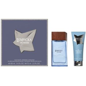 Lolita Lempicka Homme Eau De Toilette Spray 100ml Set 2 Pieces