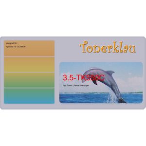 cyan Toner 3.5-TK550C kompatibel mit Kyocera TK-550C [ 1T02HMCEU0