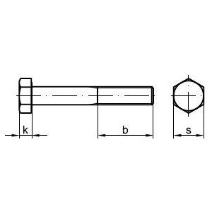 ISO 8765 8.8 M 12 x1,5 x 90