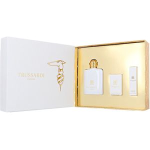 TRUSSARDI DONNA Women's Perfume Set 50ml + EDP 7ml + EDP 10ml Original Set