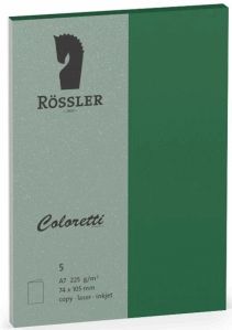 Doppelkarte Coloretti A7 hoch VE=5 St&#252;ck Forest