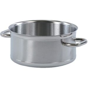 Matfer Bourgeat Tradition Plus Schmortopf | Edelstahl | 12,8 L