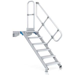 Zarges Podesttreppe 45° 600mm Stufenbreite 11 Stufen