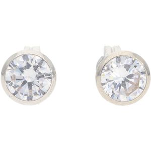 Juwelmalux Ohrstecker aus 585 Wei&#223;gold mit Zirkonia JL22-06-0091