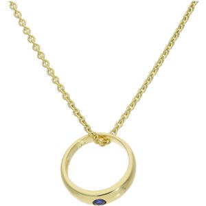JuwelmaLux Taufring Gold 333 mit synth. Saphir f&#252;r Jungen JL14-02-0454