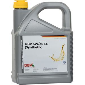 DBV 5W 30 LL (Synthetik) f&#252;r Mercedes + BMW 2 x 5-Liter-Kanne