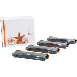 [ 4er Pack black Toner 3.6-TN2220-4PACK kompatibel mit Brother TN-2220 [ TN-2220