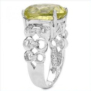 K&#246;niglicher Amethyst-Ring-925 Silber-Rhodin.-6,20 Karat (Ringgr&#246;&#223;e: 63 (20,0 mm))