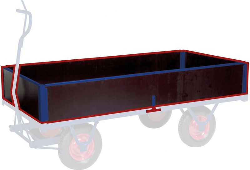 Kongamek Seiten- Endw&#228;nde 1500x700x300mm als Zubeh&#246;r f&#252;r Schwerlastwagen KM330150