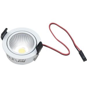 Hera LED-Einbaustrahler 5W 3000K 485lm ws mt Konv 1LED IP44 SR45-LED4,8WWWWEI&#223;