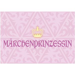 Postkarte - Serie Legend&#228;r - im Format 14,8x10,5cm - veredelt mit Kaltglanzfolie - M&#228;rchenprinzessin