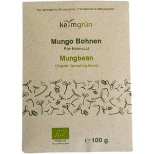 KeimGr&#252;n Bio-Keimsaat Mungobohnen (Mungobohnen Samen) 100 g