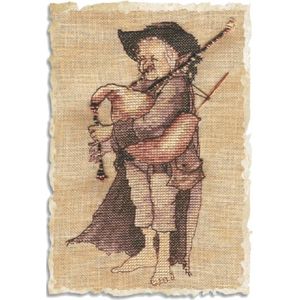 Nimue Kreuzstich Papier-Z&#228;hlvorlage ""Biniou"", 60G
