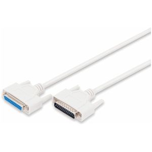 DIGITUS Datatransf. Verl&#228;ngerung DSub25 St Bu Seriell Parallel