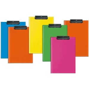 Klemmbrett Velocolor A4 PVC sortiert
