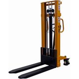 qteck Hochhubwagen HHM-Serie 1150mm Gabell&#228;nge Nylon Tandem 2500mm Hubh&#246;he 1500kg Tragkraft