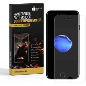 4x 9H Nano-Glass f&#252;r iPhone 7 FULL COVER 3D KLAR Anti-Shock Anti-Bruch Anti-Sto&#223; Anti-Schmutz Panzernanoglas Displayschutz Schutzfolie Panzerfolie Panzerglas Screen-Protector