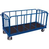 VARIOfit Vierwandwagen mit senkrechten Streben Elastikbereifung 1200kg Tragkraft 2005x845mm