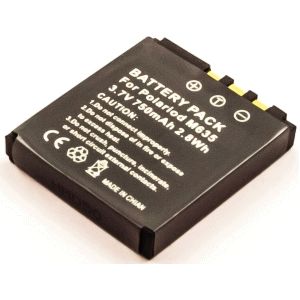 Akku f&#252;r Polaroid M635 Li-Ion 3,7 Volt 750 mAh schwarz