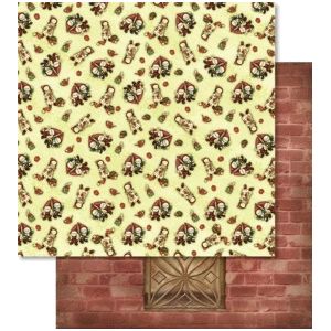 Scrapbook Paper Premium Glitter 30,5x30,5cm VE=25 Blatt Motiv 130