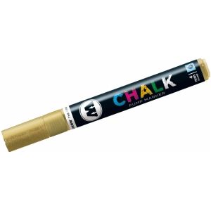 Windowmarker Pump Marker Chalk nachf&#252;llbar 4mm metallic gold