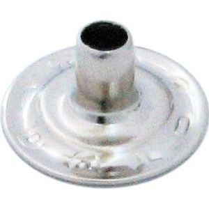 Durable Dot Unterteil, 14,3mm 6,1mm, Messing vernickelt