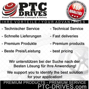 340-5M-30 HTD Zahn- Synchronriemen von PIX -TOP PRODUKT- (68 Z&#228;hne)