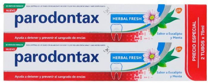 Paradontax Duplo Herbal Fresh 75ml