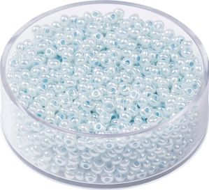 Rocailles 2,5 mm zartblau VE=13g