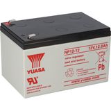 Yuasa Blei-Akku NP12-12 Pb 12V 12Ah VdS, Faston 6,3