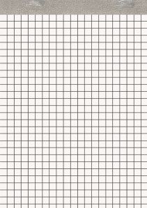 Notizblock ohne Deckblatt A4 50 Blatt 70 g qm kariert