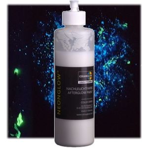 Coluxglow Airbrushfarben blau transparent Spr&#252;hleuchtfarben 200 ml
