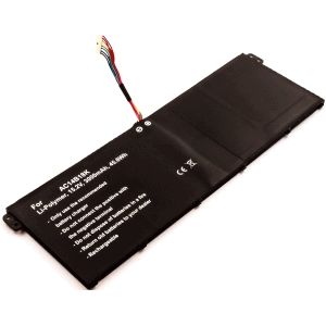 Akku f&#252;r Acer ASPIRE V3-371-58NY Li-Pol 15,2 Volt 3200 mAh schwarz
