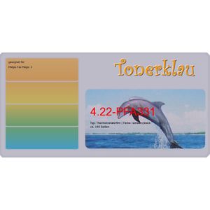 black Thermotransferfilm 4.22-PFA331 kompatibel mit Philips PFA-331
