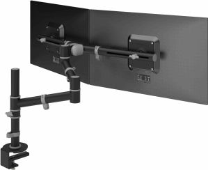 Monitorarm viewgo Schreibtisch 133 f&#252;r 2 Monitore schwarz