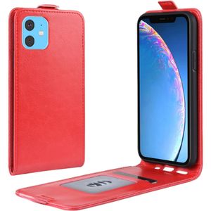 Flip Case Handyh&#252;lle f&#252;r iPhone 11 Pro Vertikal Schutzh&#252;lle Tasche Cover Rot Bumper Smartphone Kartensteckplatz-Kreditkarte-Geldscheine EC-Karte Bank-Karte