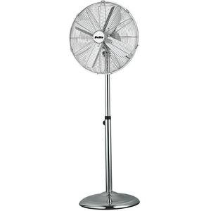 DEKO Standventilator Ø390mm 50W 3stuf chr 390mm Oszillation 3560cbm h B600