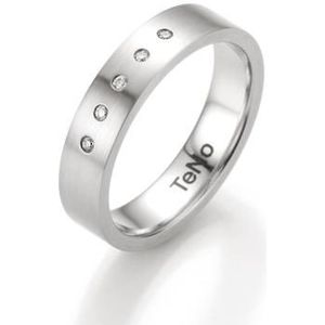 TeNo Edelstahl Ring mit Brillanten 069.18S02.56