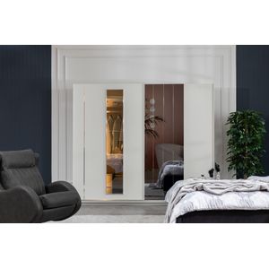 Schrank Luxus Schr&#228;nke Kleiderschrank Holz M&#246;bel Schlafzimmer 250cm