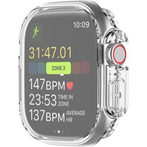 Schutzh&#252;lle f&#252;r Apple Watch Ultra 1 &amp; 2 49 mm Smartwatch Displayschschutz Case Cover Tasche Transparent Uhr Bumper