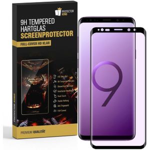 6x 9H Hartglas f&#252;r Samsung Galaxy S9 Plus FULL CURVED Schutzglas Displayglas SW