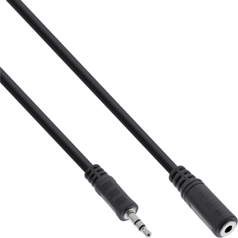 InLine® Klinke Verl&#228;ngerung, 3,5mm Klinke Stecker Buchse, Stereo, 3m
