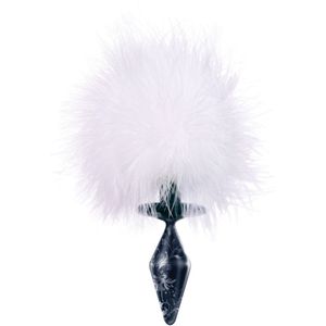 DARK SERIES Glas Plug Bunny Tail small Anal Glasplug Sexspielzeug Massageger&#228;t