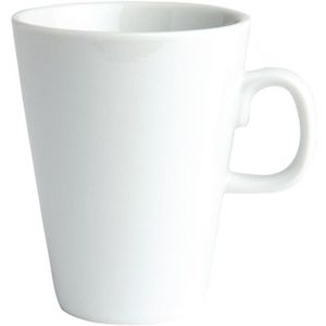 Kaffeebecher Olympia Athena | 40 cl | 12 Becher | Porzellan sp&#252;lmaschinenfest