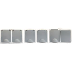 Feuchtraum Set McPower ''Fix Waschraum'', 4-teilig, IP54, Steckanschluss
