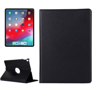 1x Schutzh&#252;lle f&#252;r iPad Pro 12.9 (2018-2019-2020-2021) Tablet H&#252;lle Schutz Tasche Case Cover Schwarz 360 Grad drehbar Rotation Bumper