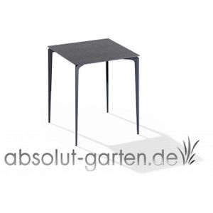 Tisch Allsize 90x90cm- Keramik (eisengrau light grey)