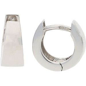 JuwelmaLux Creolen 585 Wei&#223;gold JL30-06-3622