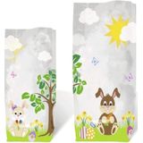 Geschenk-Bodenbeutel Hasen 11,5x19cm